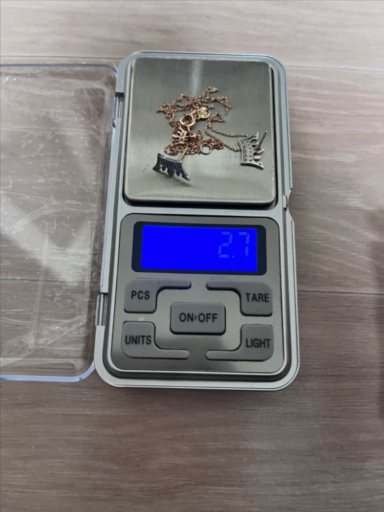 14k제이에스티나 목걸이+14k귀걸이(2.7g 금값)--6