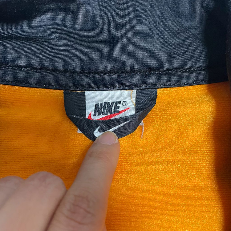 XL 나이키 올드스쿨 빅로고 스펠아웃 져지 자켓--2