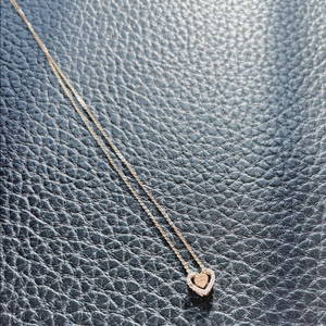 미니골드 14K 하트(love)목걸이 길이 42cm