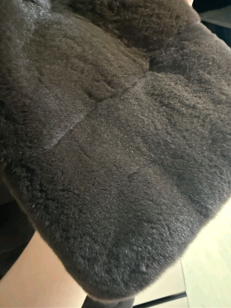 근화모피 호리젠탈 플럭 롱밍크코트 새상품급 드라이완료--3