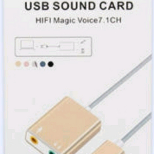 BT322 PC 헤드폰 헤드셋 스피커 USB 연결 변환 젠더팝니다