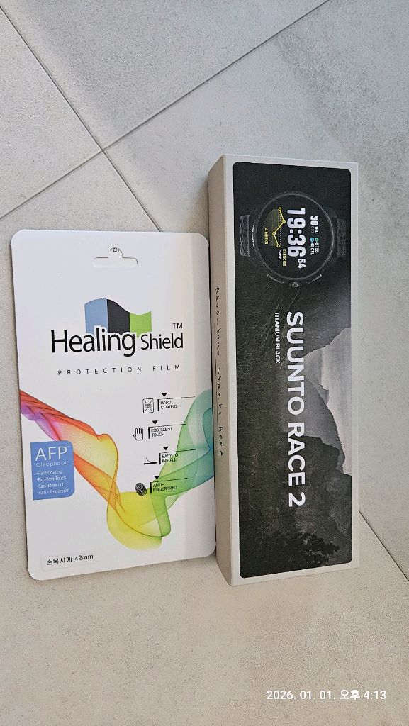 순토 레이스2 티타늄 트레일 블랙 새상품 국내정품 이미지