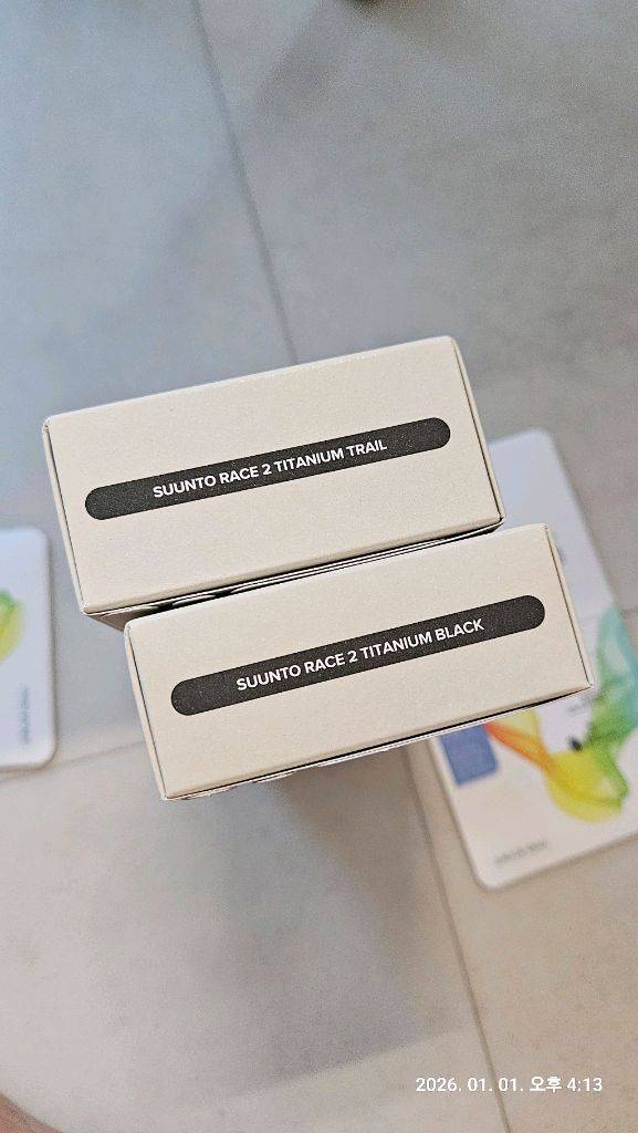 순토 레이스2 티타늄 트레일 블랙 새상품 국내정품 이미지