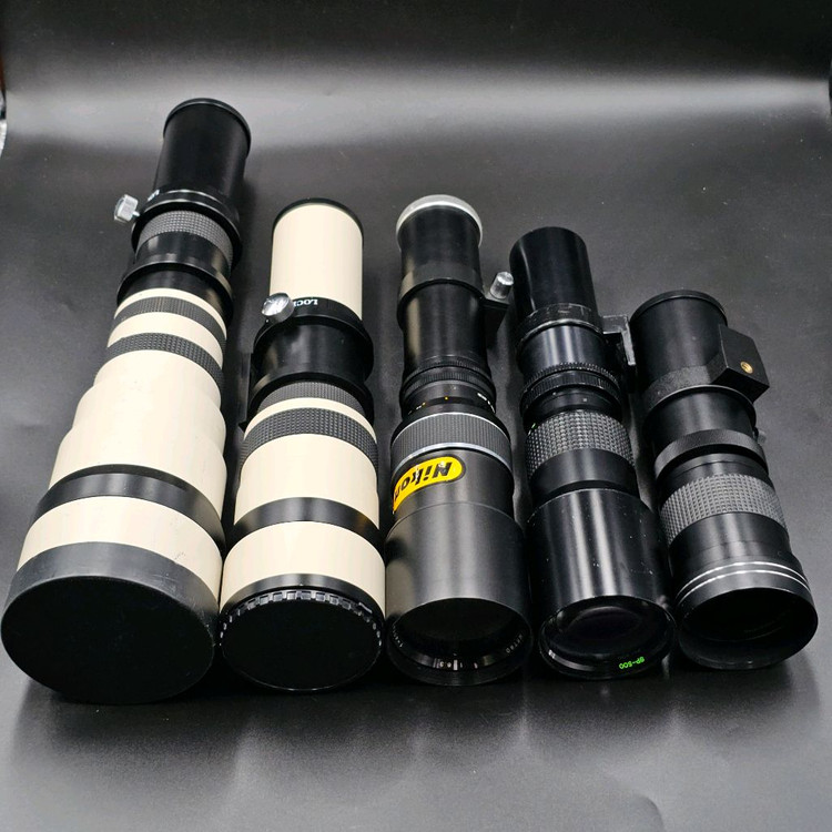 필름카메라 수동렌즈 망원렌즈 줌렌즈 단렌즈 캐논 펜탁스 니콘--7