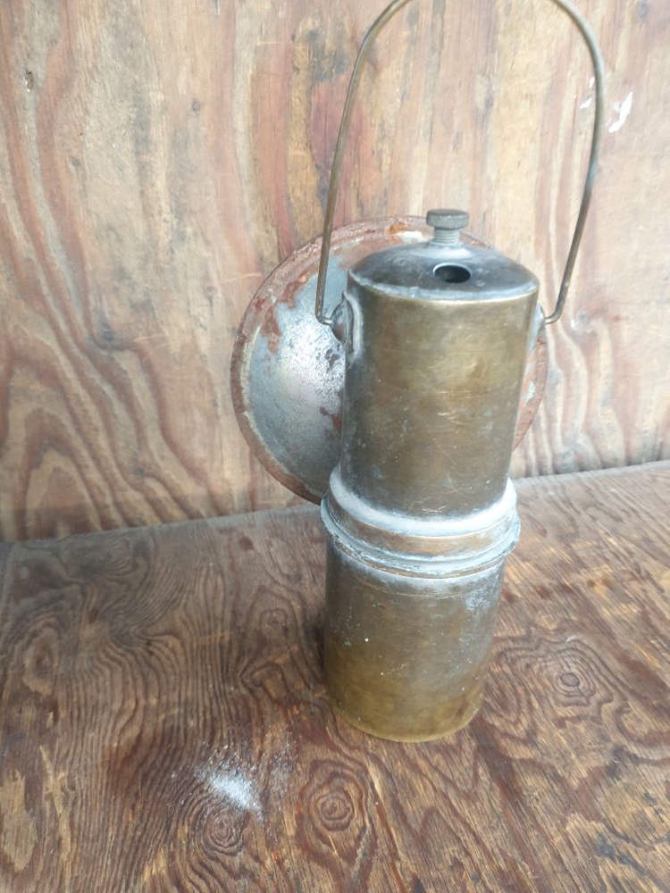 황동램프 광부램프 이미지