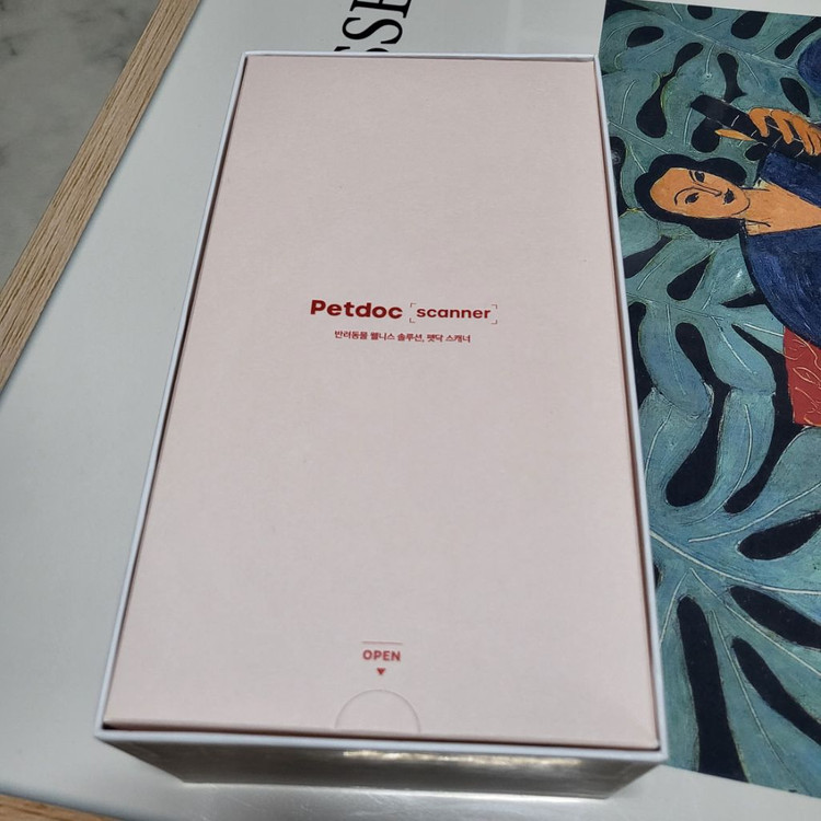 펫닥 펫토이 스캐너( 체온계.온습도.귀보기) 반려동물용--3