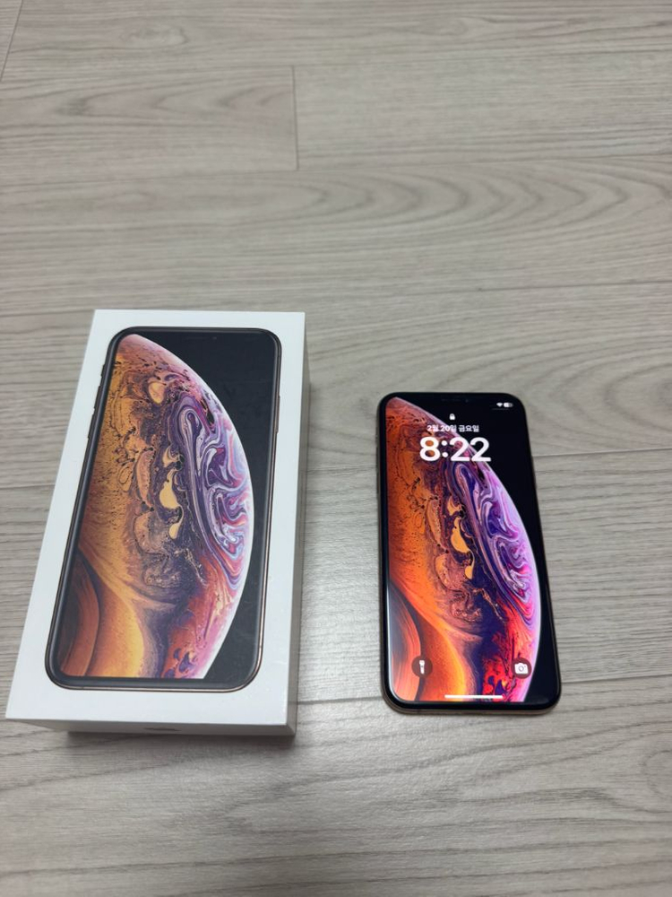 아이폰xs 256기가 골드--1