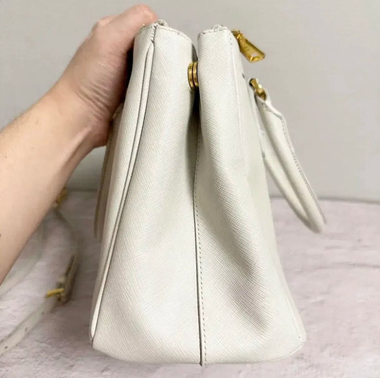 [M] 프라다 사피아노 갤러리아 토트백 숄더백--5