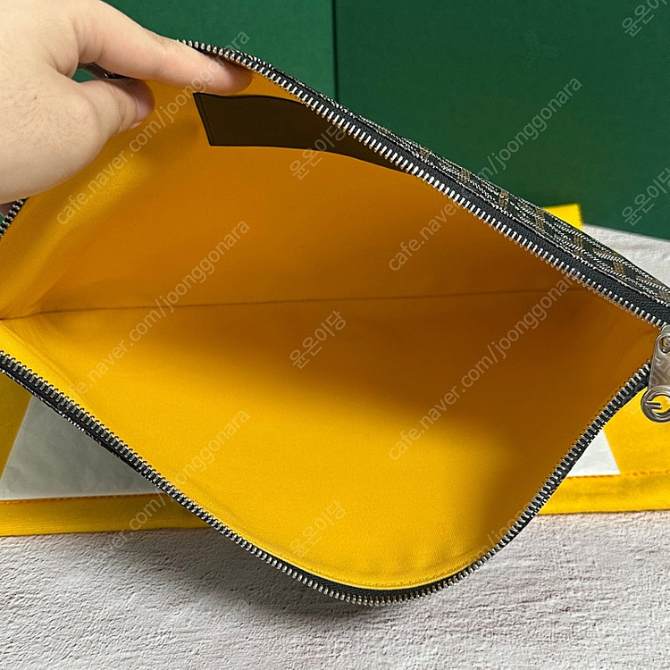 [MGM] 고야드 세나 클러치 블랙--2