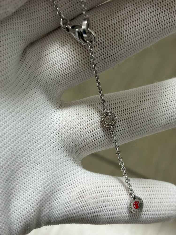 진짜 새상품급 완풀박스- 불가리 세이브 더 칠드런 네크리스 목걸이--4