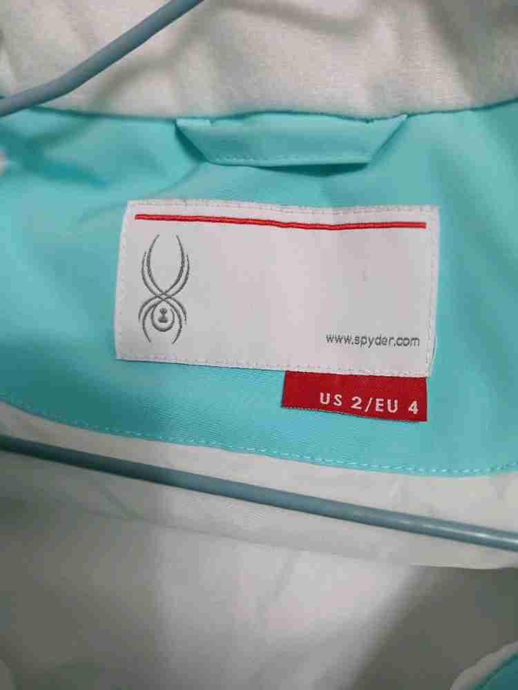 스파이더 민트색 여성 스키복 자켓 점퍼 사이즈 XS 85--4