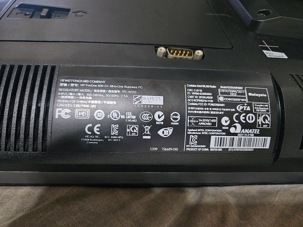 HP ProOne 600 G1 올인원 비즈니스 i5 PC--5