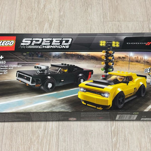 [레고 LEGO] 닷지 챌린저 SRT 디몬과 닷지 차저 RT 75893 미개봉 판매 이미지