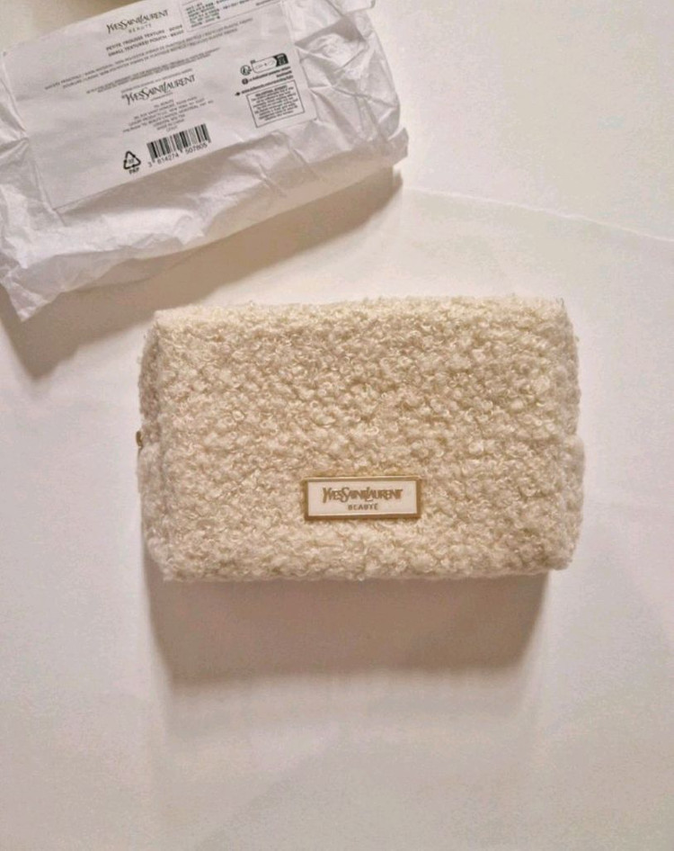 입생로랑 뷰티 정품 부클 파우치 입생로랑 부클 파우치--0