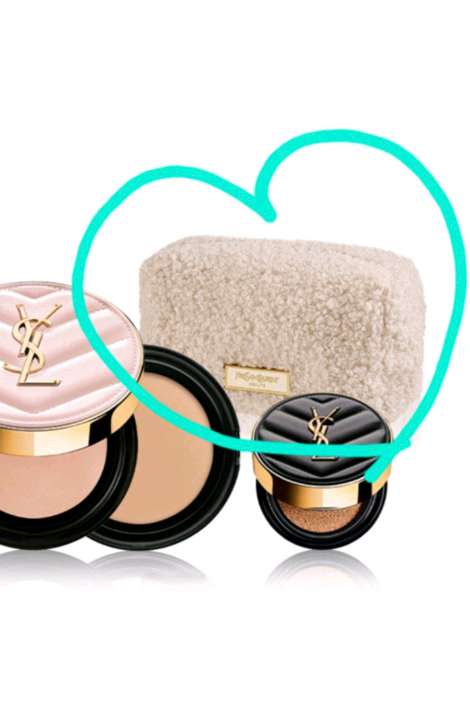 입생로랑 뷰티 정품 부클 파우치 입생로랑 부클 파우치--2