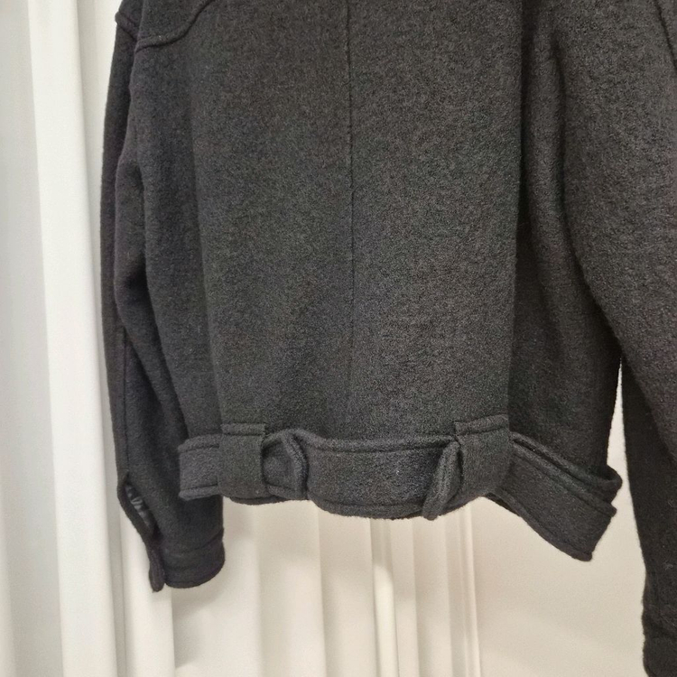 자라 ZARA 부클 텍스처 울 점퍼 S--2