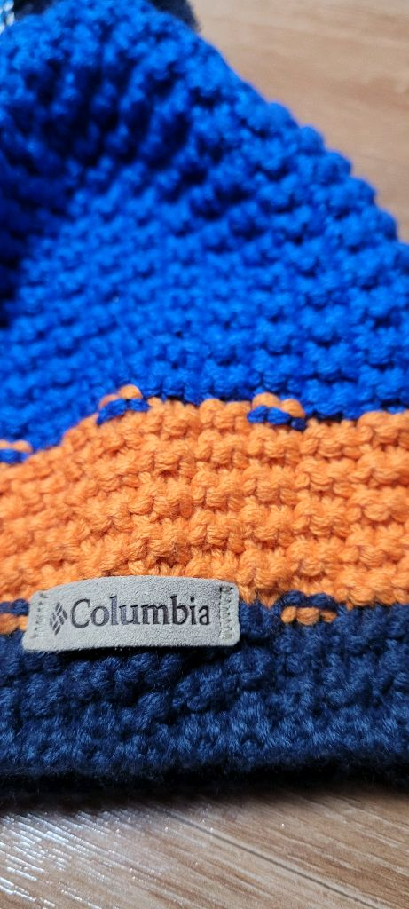 55호) 컬럼비아 키즈 여성 비니 (미사용) / 겨울 방한 모자, 눈썰매 스키장--5