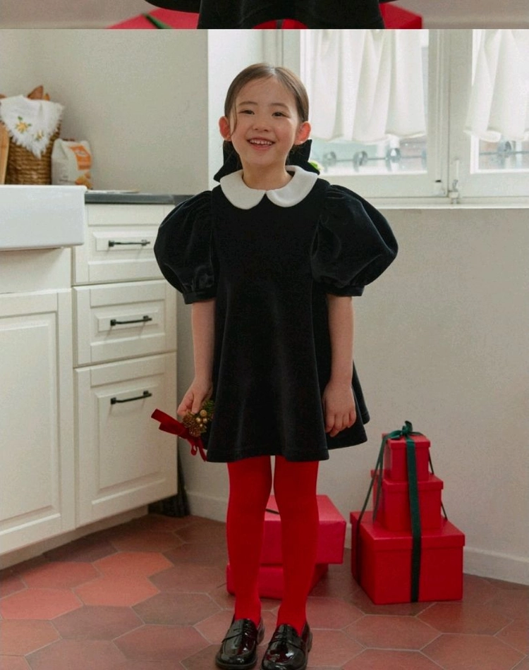 주주아뜰리에 벨벳 원피스 2XL 이미지