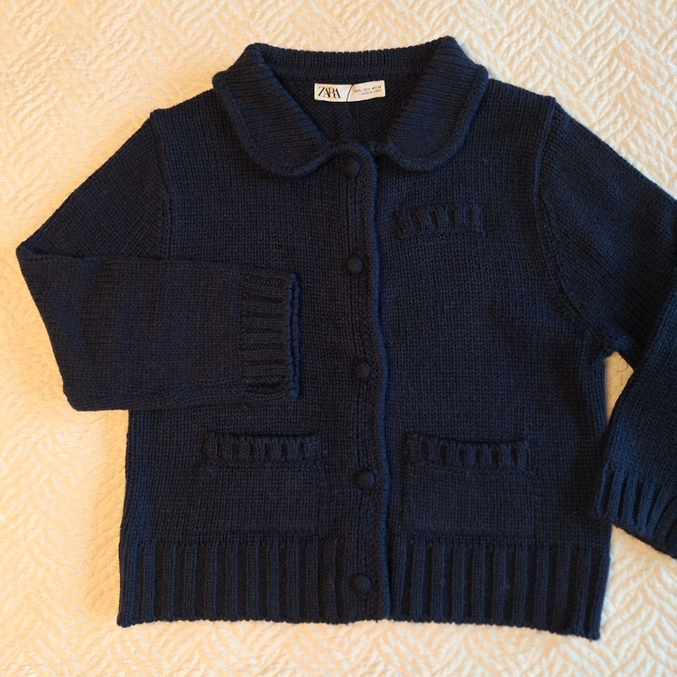 자라 7부 니트 가디건 [L] 새상품--4