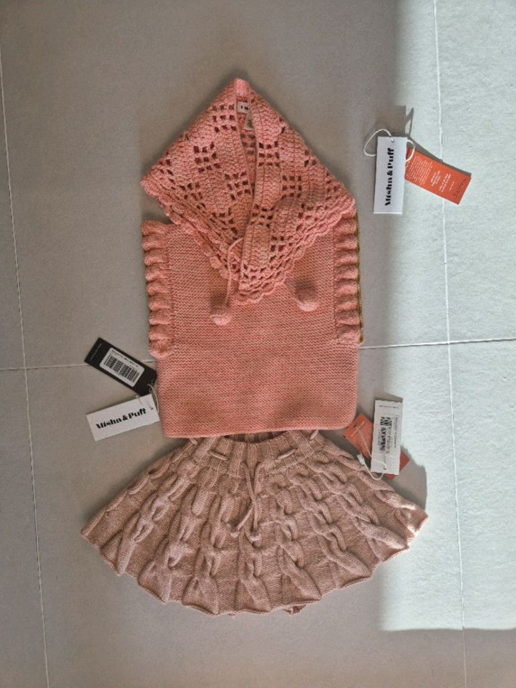 미샤앤퍼프 자몽 페이디드 로즈 5-6y 일괄--1