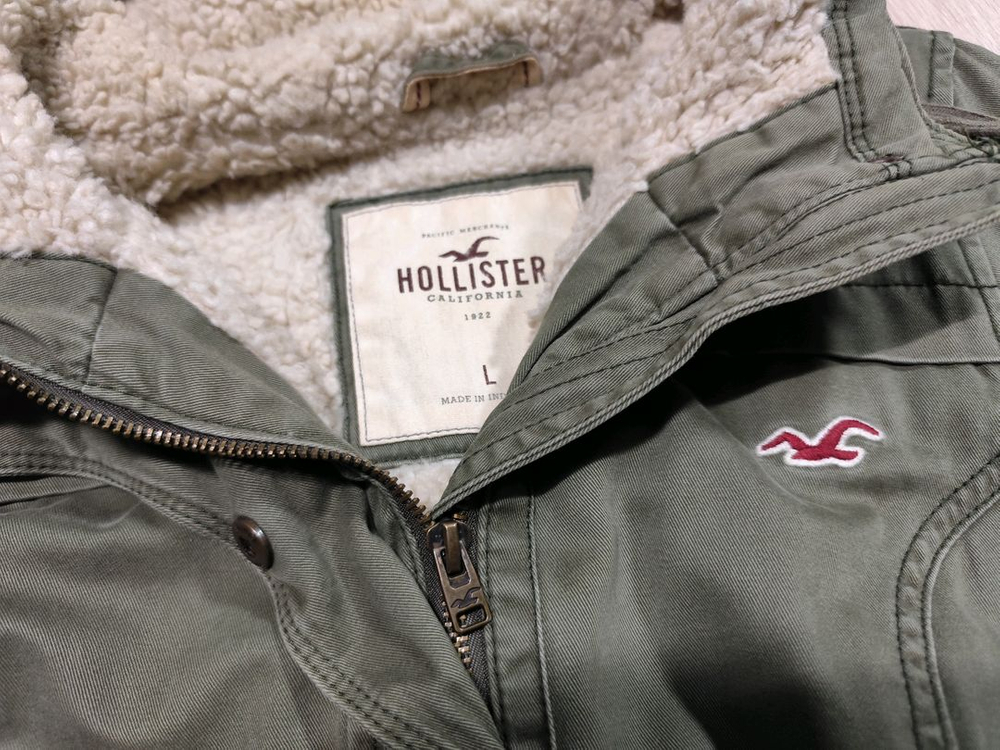 홀리스터 카키 야상 L--1