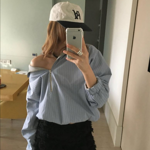 <새상품> 양면 집업 맨투맨 2color