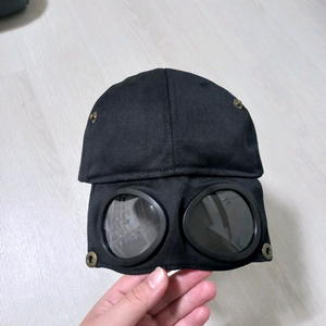 고글캡 블랙,볼캡,특이한모자,남녀공용 이미지