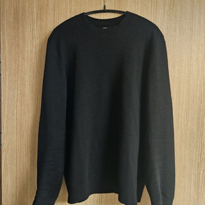 캘빈 클라인 / 모크넥 니트 블랙 , 스모크블루 / L