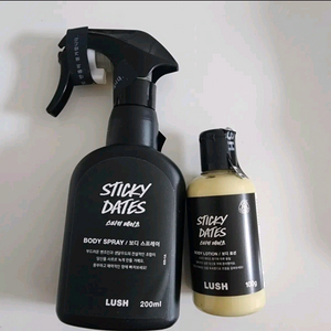 (일괄) 러쉬 러시 스티키 데이츠 보디 스프레이 바디 로션 이미지