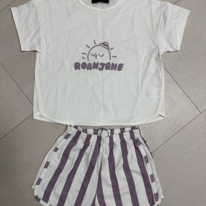 [새상품]로아앤제인 반팔 상하복 120사이즈
