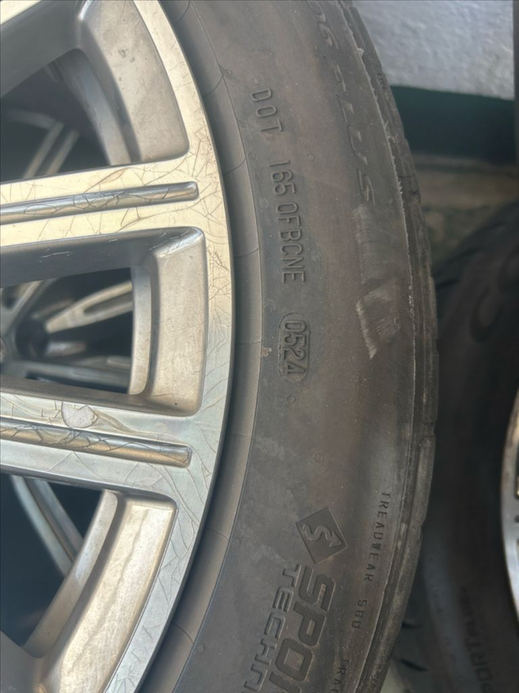 BMW 6GT 644휠 19인치 순정 휠타이어 세트--5