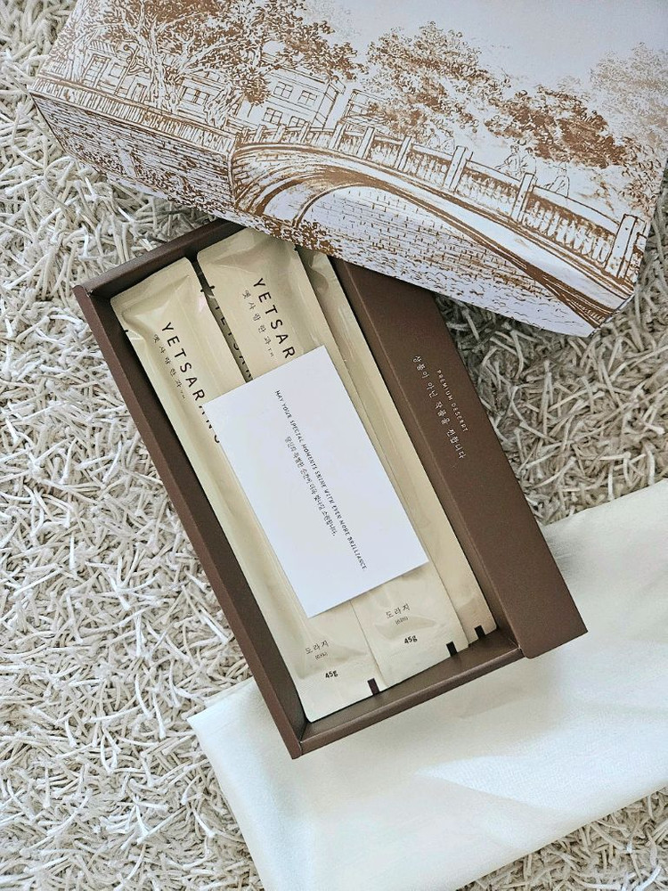 옛사랑한과 정동복화백 도라지정과--1