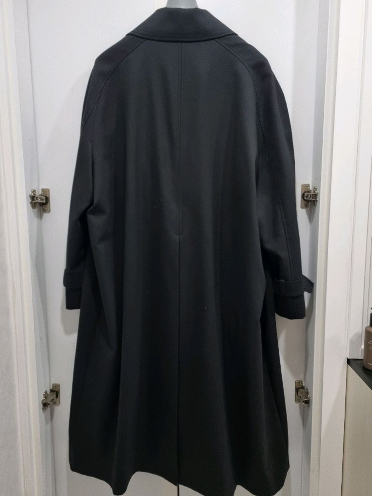 남성 SYSTEM 시스템옴므 파리 트렌치 코트 블랙--2