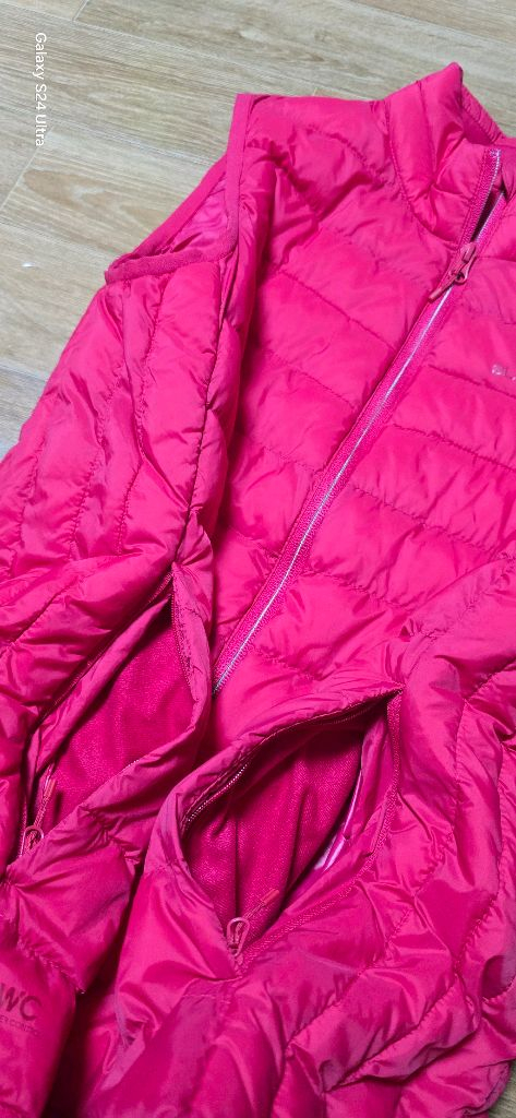 여.90-95) 블랙야크 여성 등산 패딩조끼 (경량급) / 아웃도어 트레킹 트레이닝 이미지