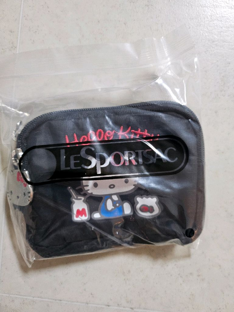 새상품)레스포삭 키티 동전지갑 카드지갑 파우치--1