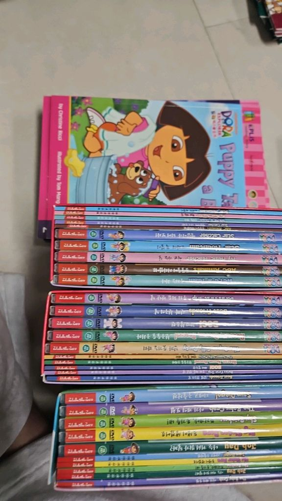 도라dora. 익스플로러 책(세이펜버전).씨디//dvd 이미지