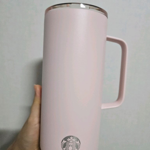 핑크색 스타벅스 텀블러 503ml