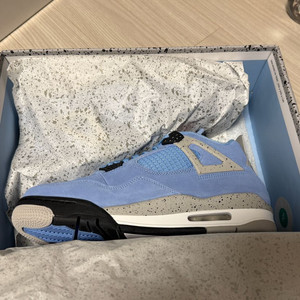 나이키 에어 조던 4 레트로 유니버시티 블루270mm 이미지