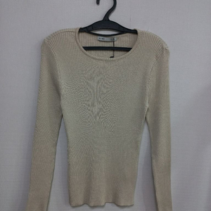 미쏘 골지니트 라이트베이지 L