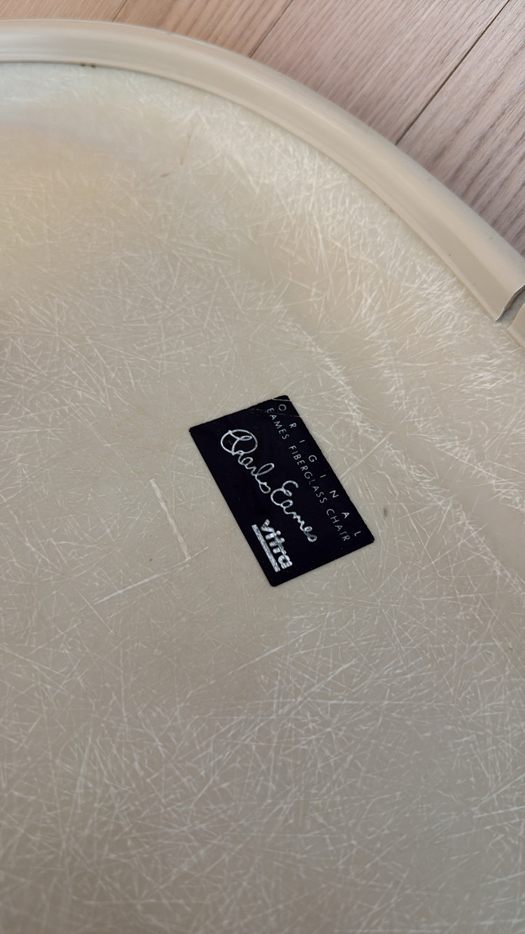 빈티지 1970년대 임스 라폰다 체어 이미지