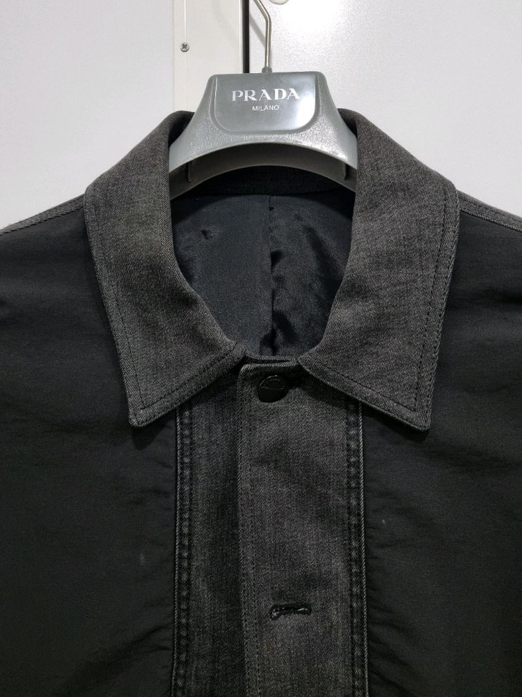 남성 SYSTEM 시스템옴므 워크웨어 데님 자켓--1