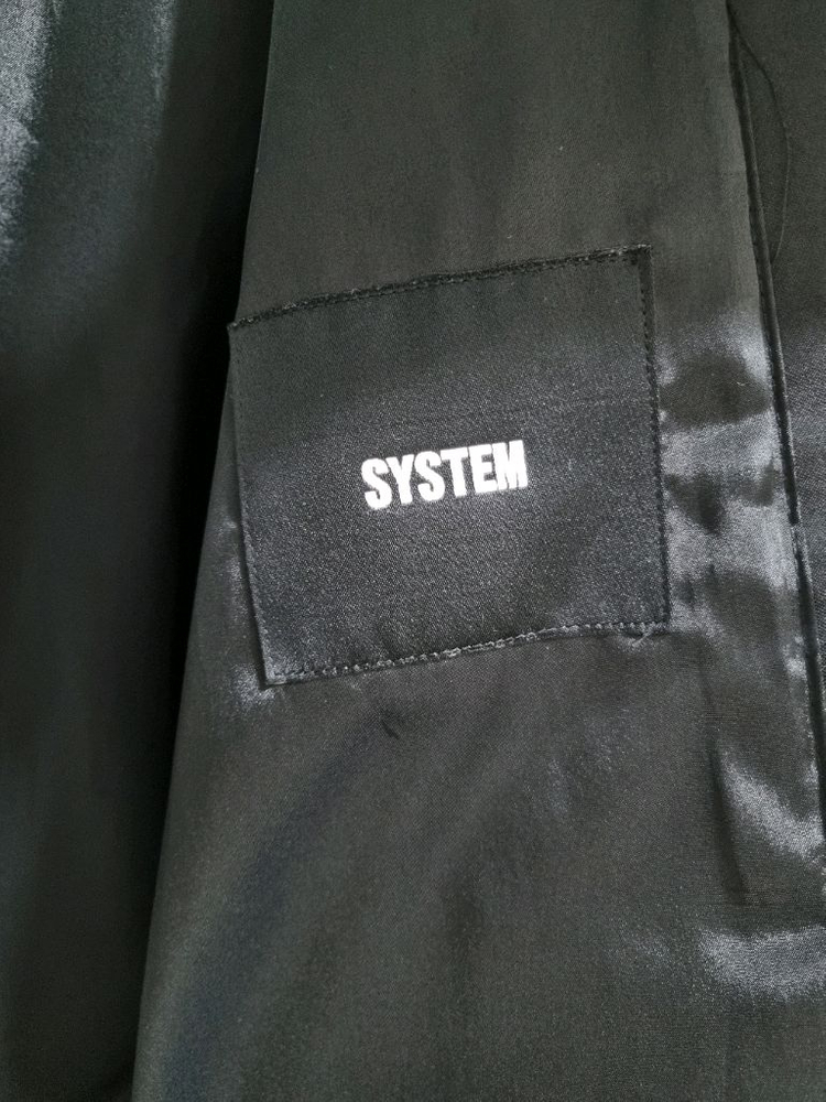 남성 SYSTEM 시스템옴므 워크웨어 데님 자켓--6