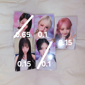 아이브 장원영 안유진 가을 리즈 레이 이서 포카 포토카드 양도 교환 이미지