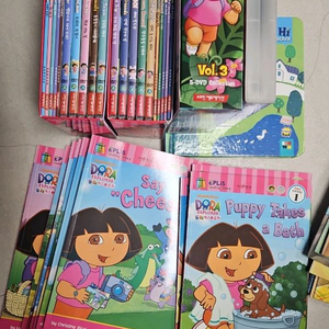 도라dora. 익스플로러 책(세이펜버전).씨디//dvd 이미지