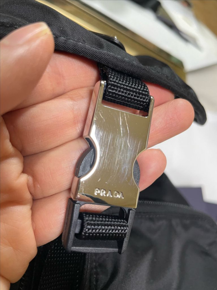 프라다 백팩 스몰 (아울렛버젼/지퍼 포켓)--1