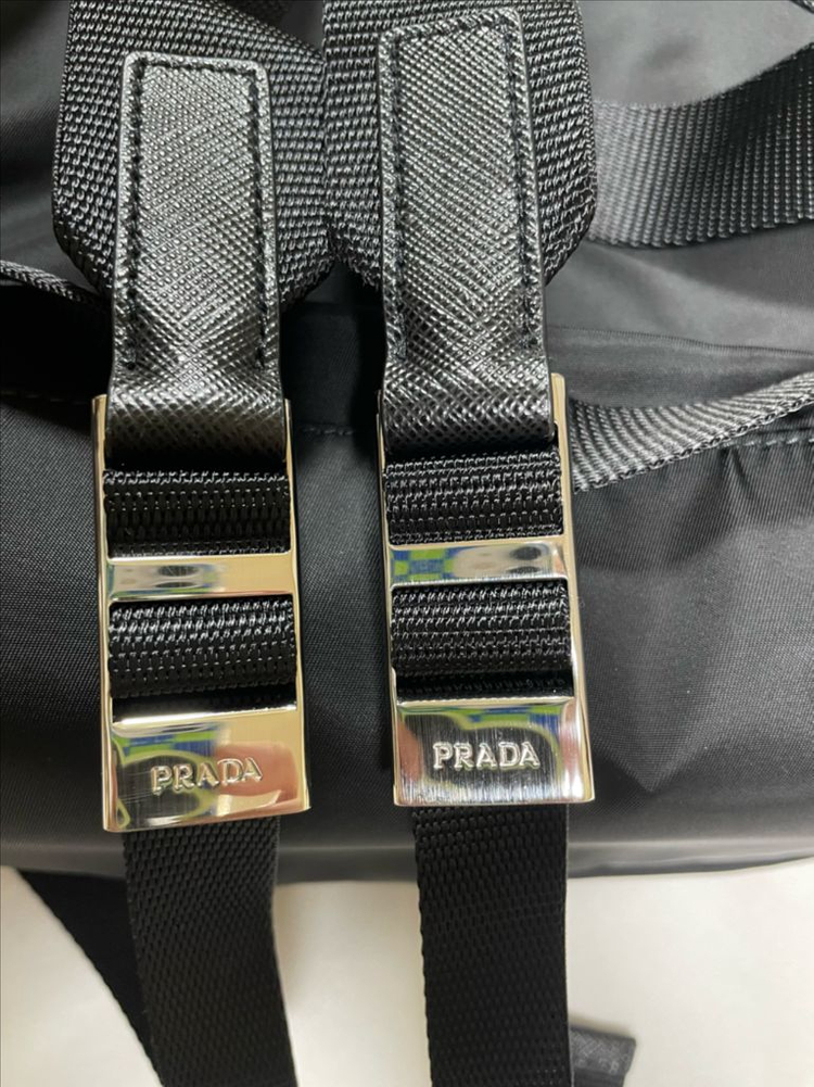 프라다 백팩 스몰 (아울렛버젼/지퍼 포켓)--3