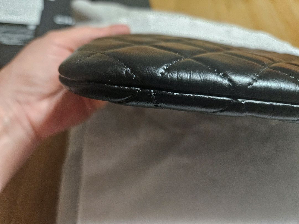 샤넬 퀼팅 클러치백--6