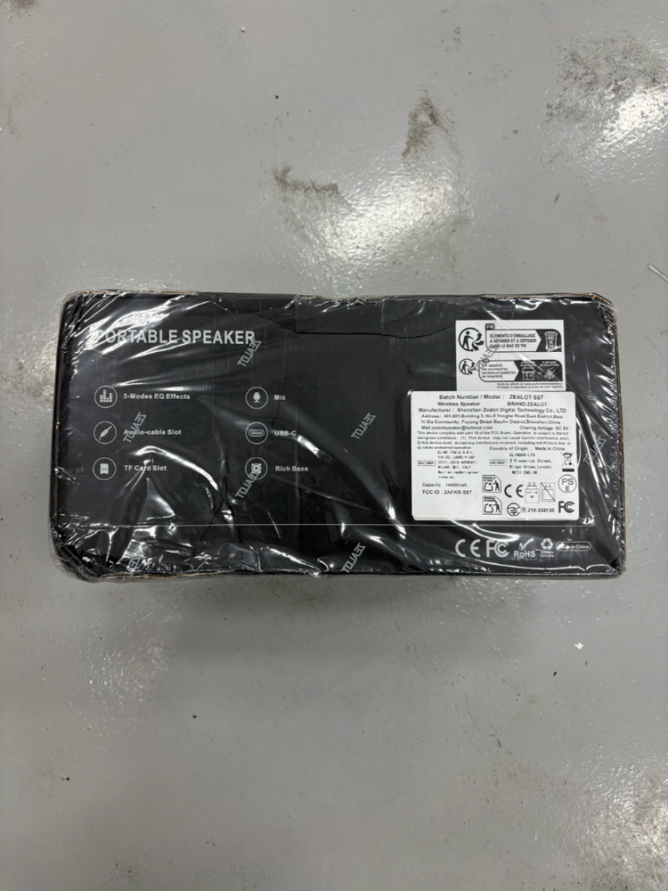 ZEALOT S-67 블루투스 스피커 새제품입니다--3
