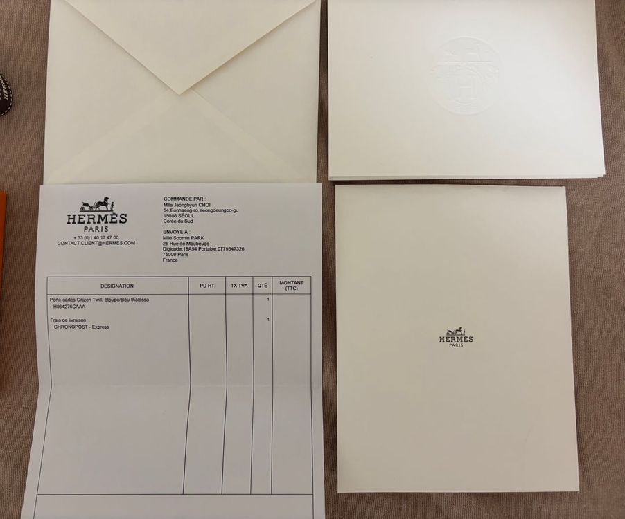 에르메스 시티즌 트윌 카드홀더 이미지