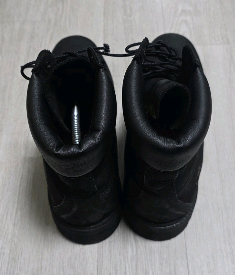 팀버랜드 6인치 워터프루프 프리미엄 블랙부츠(270~275)--4